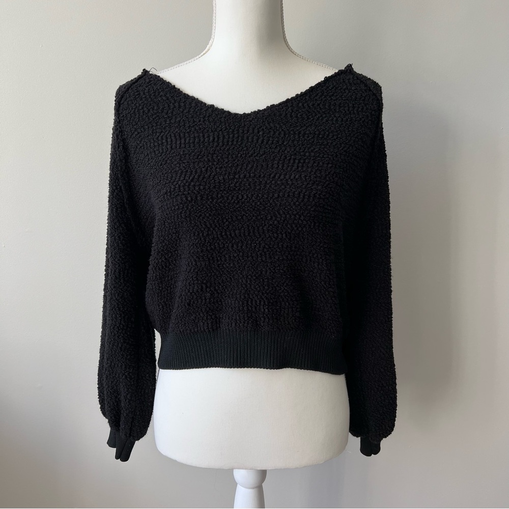 Boat Neck Slouchy Pullover Sweater
